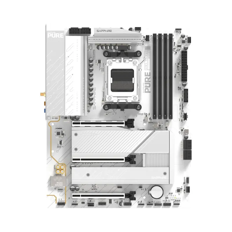 Sapphire Pure B850A WiFi 7 AM5 (LGA 1718) DDR5 ATX Anakart