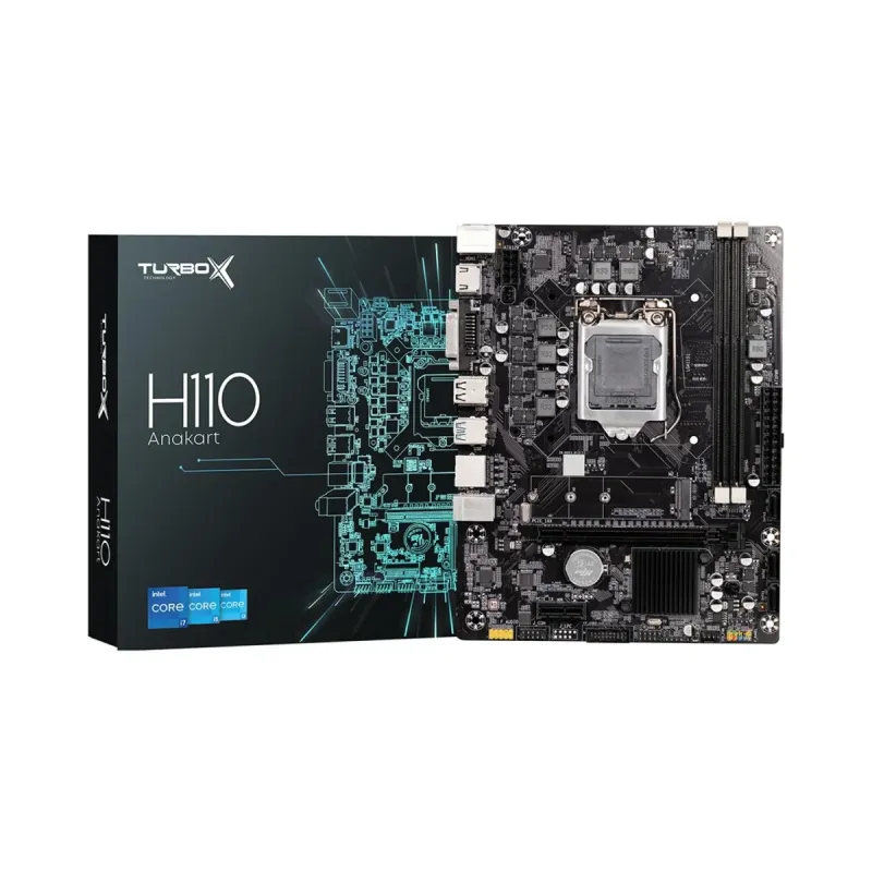 Turbox H110 LGA 1151 DDR4 mATX Anakart