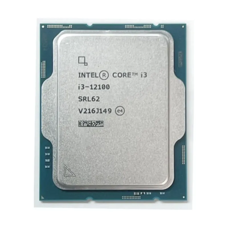 Intel Core i3-12100 4.3 GHz (Boost) 4 Çekirdek LGA1700 İşlemci
