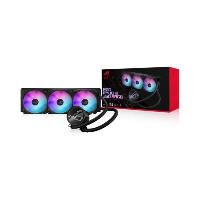 Asus ROG Ryuo III 360 Siyah Sıvı İşlemci Soğutucu