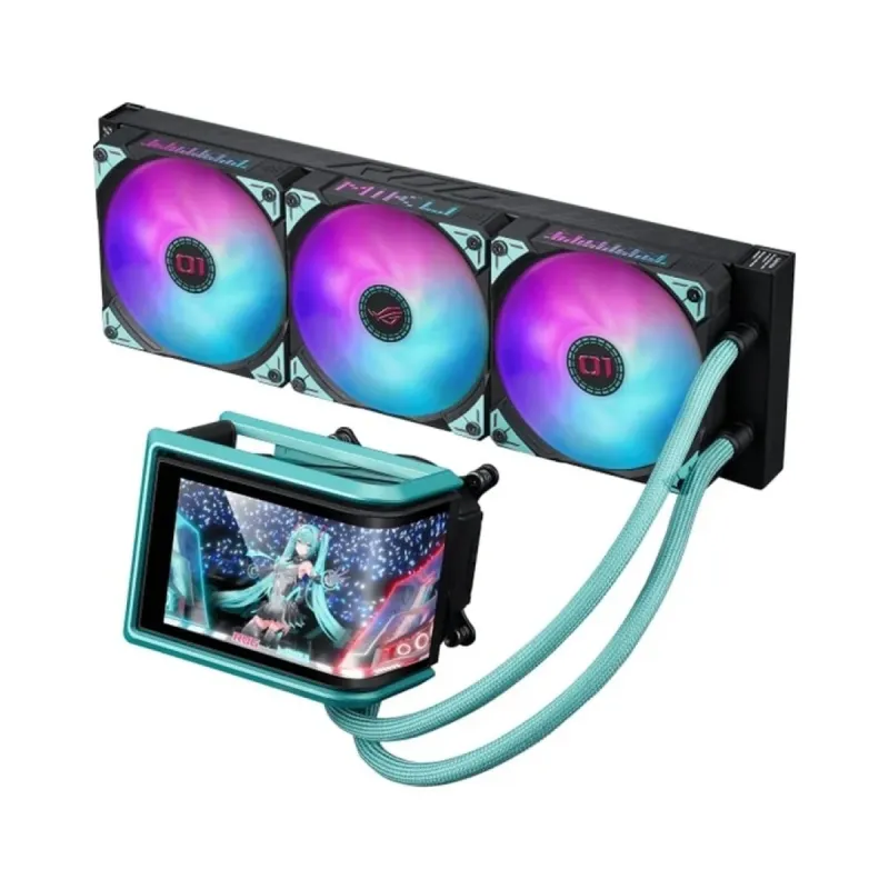 Asus ROG Ryuo IV 360 ARGB Hatsune Miku Edition Siyah Sıvı İşlemci Soğutucu