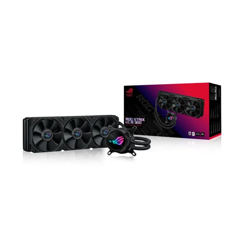 Asus ROG Strix LC III 360 Siyah Sıvı İşlemci Soğutucu
