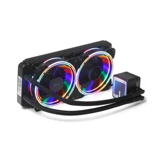 Dark AquaForce W246 120 mm 2 Fanlı Siyah Sıvı İşlemci Soğutucu