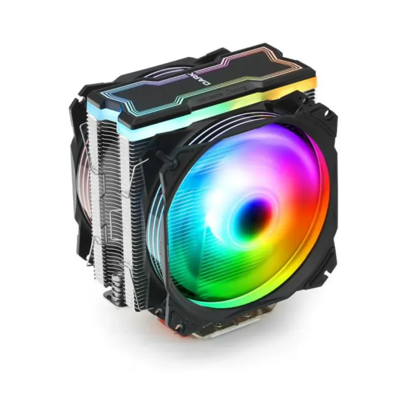 Dark Freezer X129 120 mm 2 Fanlı Siyah Hava İşlemci Soğutucu
