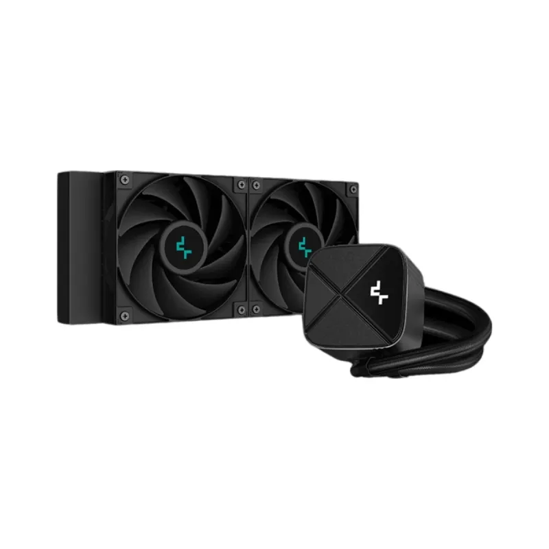 DeepCool LS520S Zero Dark 120 mm 2 Fanlı Siyah Sıvı İşlemci Soğutucu