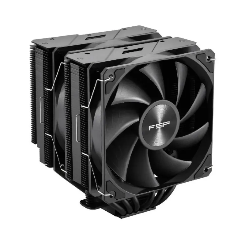 FSP MP7-B 120 mm 2 Fanlı Siyah Hava İşlemci Soğutucu