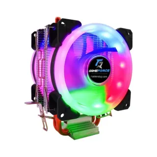 Gameforce Copper 2 90 mm 2 Fanlı Siyah Hava İşlemci Soğutucu