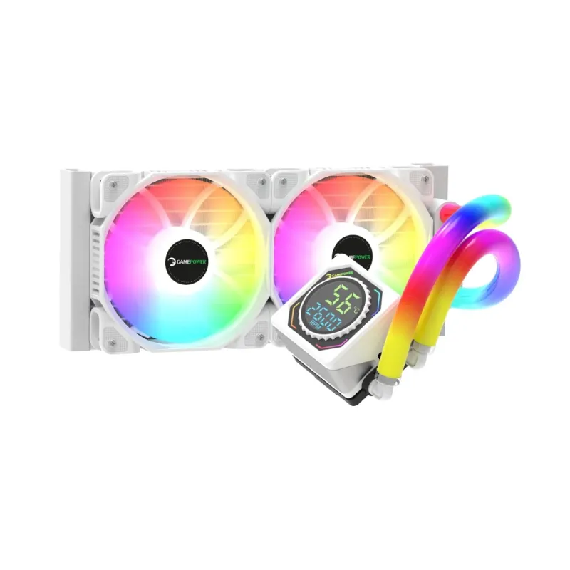 Gamepower Skadi Square 240 Siyah Sıvı İşlemci Soğutucu