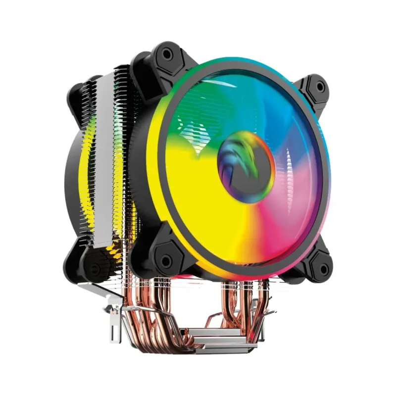 Gametech HD6.2 Pro 120 mm 2 Fanlı Siyah Hava İşlemci Soğutucu