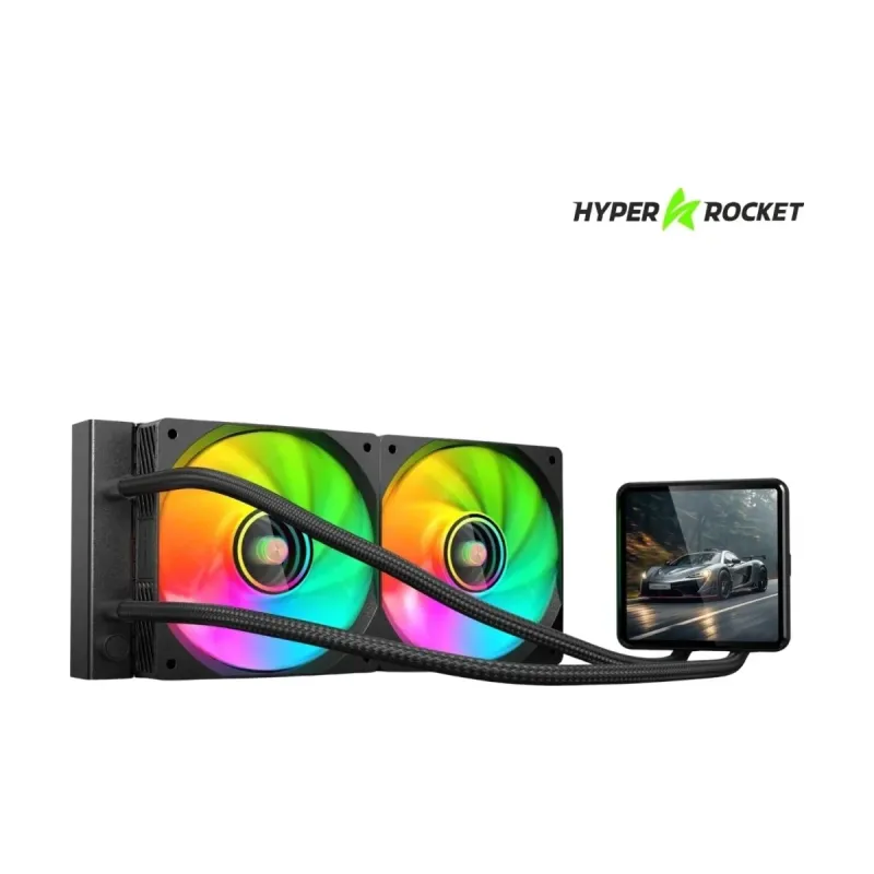 Hyper Rocket WL240L040 ARGB Siyah Sıvı İşlemci Soğutucu