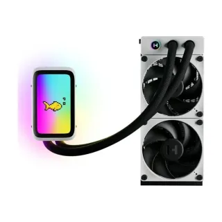 Hyte Thicc Q60 120 mm 2 Fanlı Gri Sıvı İşlemci Soğutucu